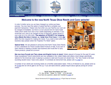 Tablet Screenshot of oboereedstore.com